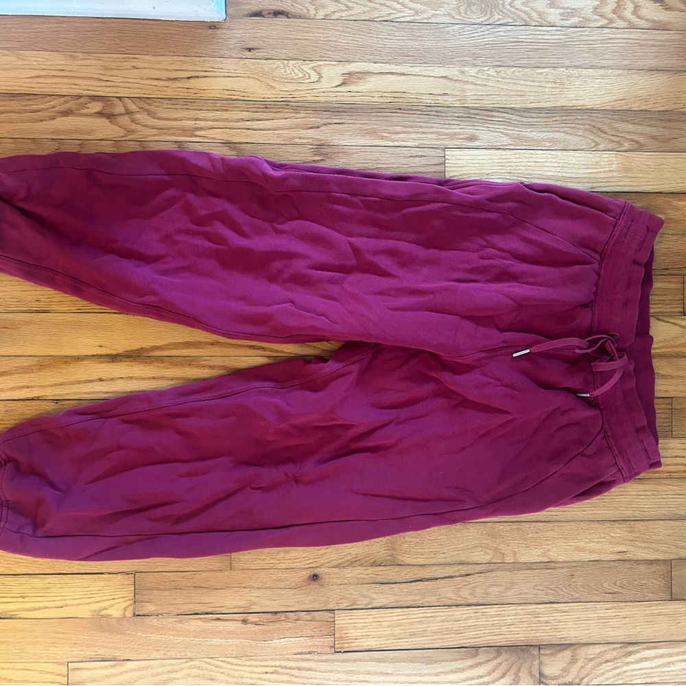 lululemon athletica Burgundy Sweatpants